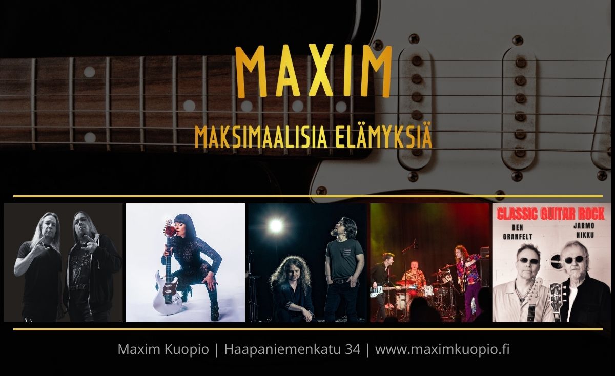 Kitara soi Maximin syksyssä