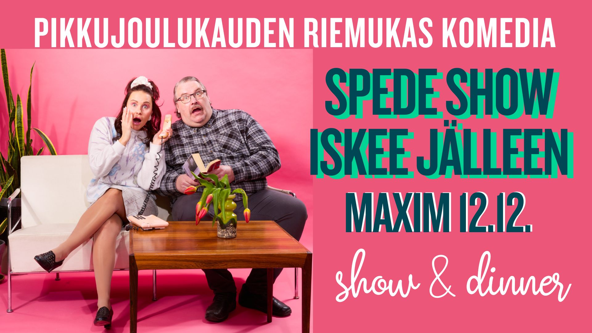 Spede Show iskee jälleen