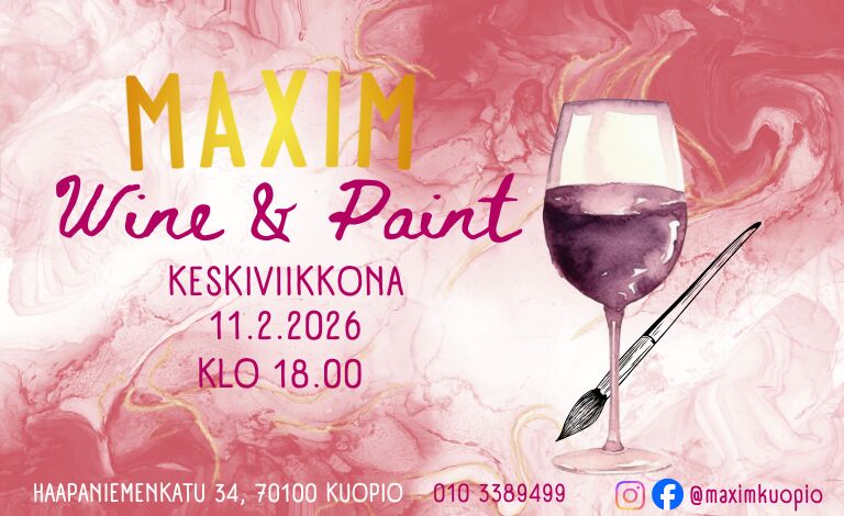 Wine & Paint – Maximissa 11.2.