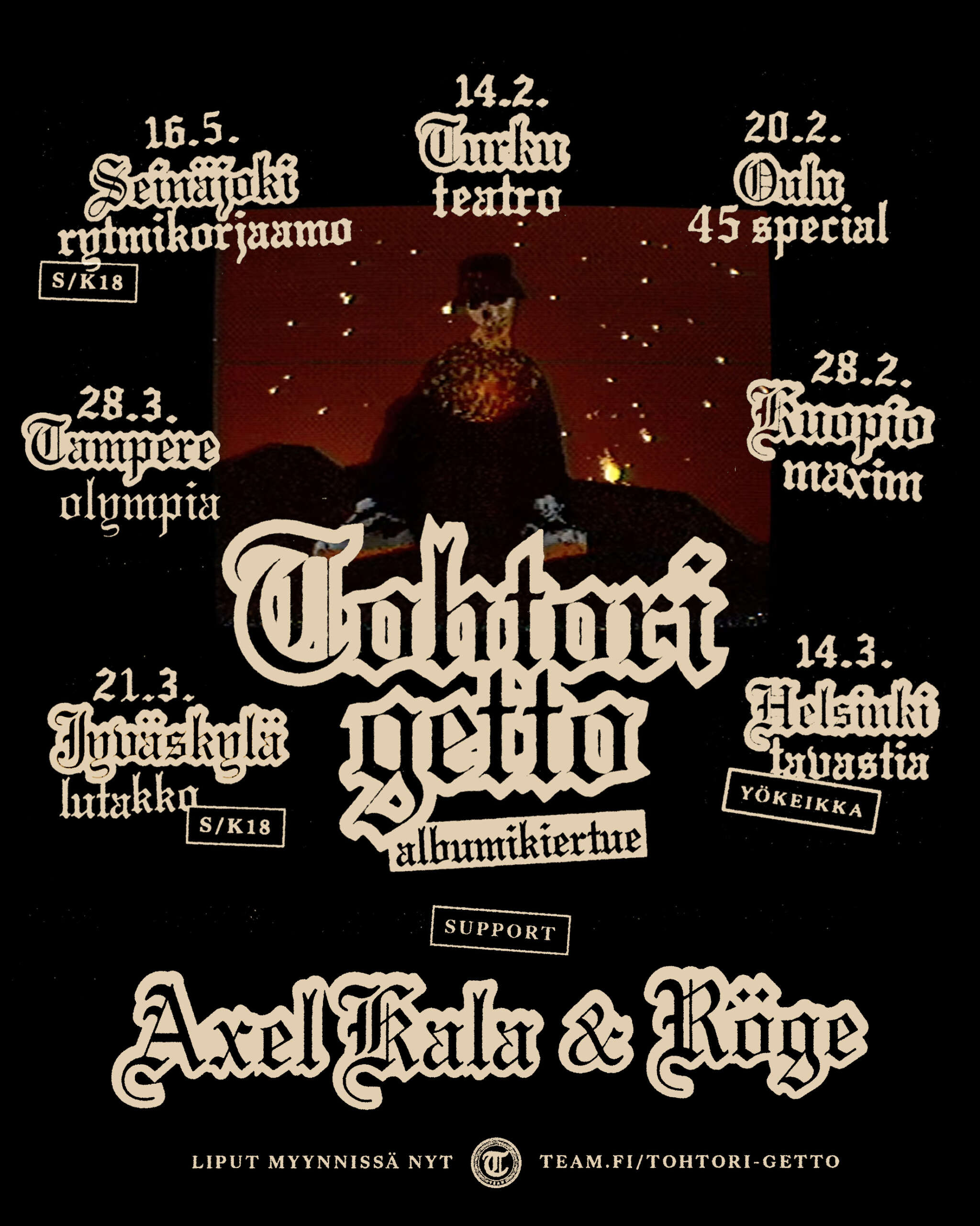 AXEL KALA & RÖGE VAHVISTAMAAN TOHTORI GETON ALBUMIKIERTUETTA