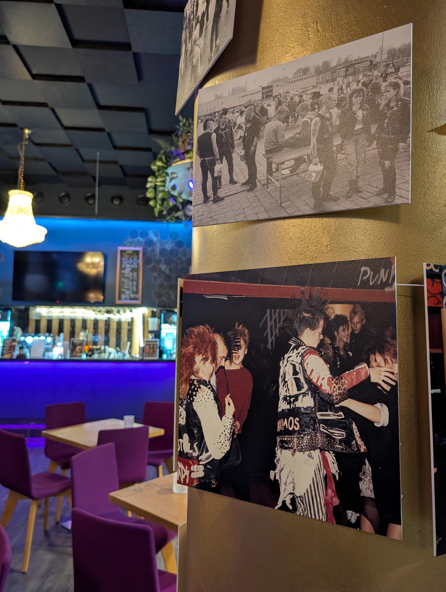 Kuopio Punk valokuvanäyttely Maxim