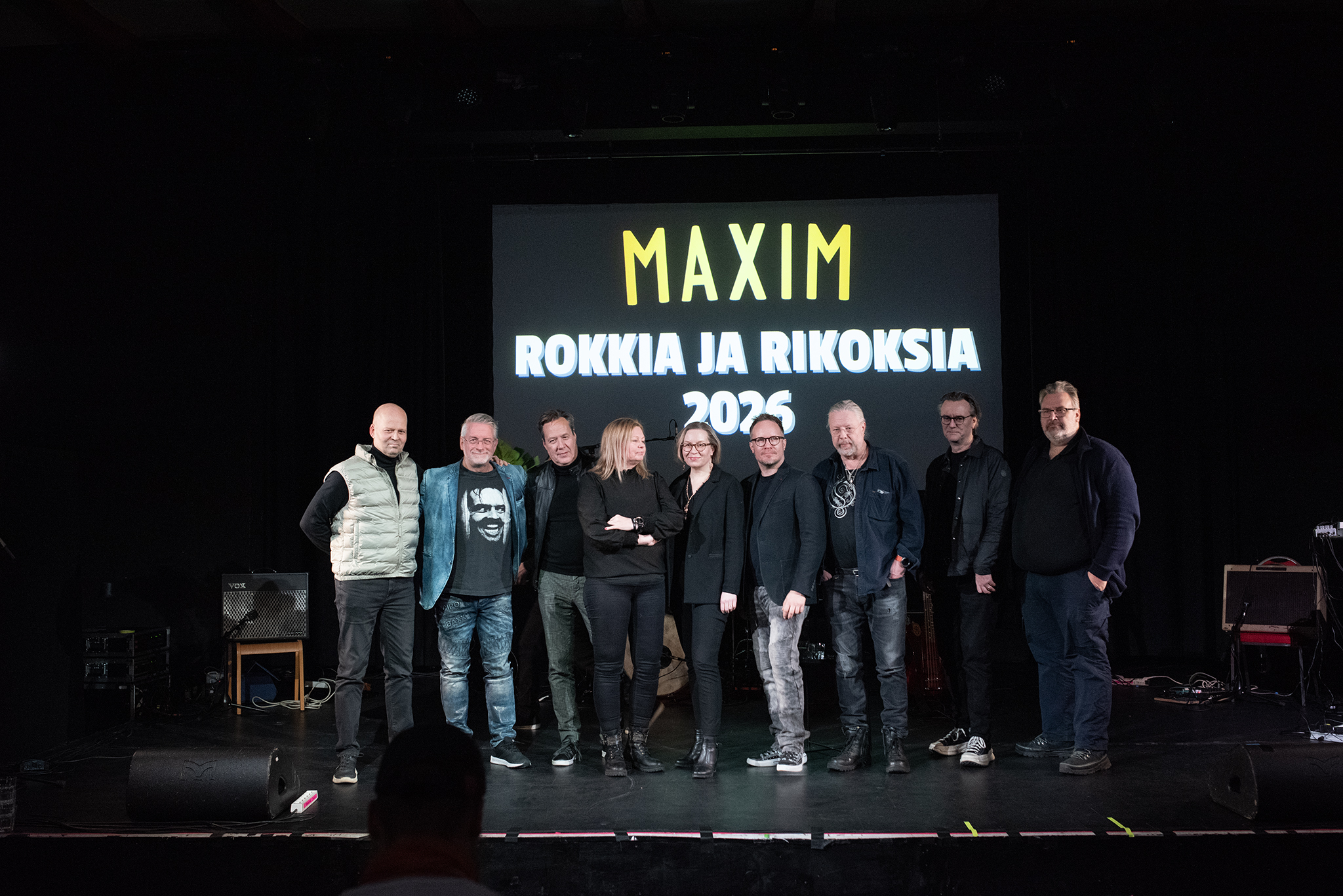 Upea dekkaritapahtuma ystävänpäivänä Maximissa