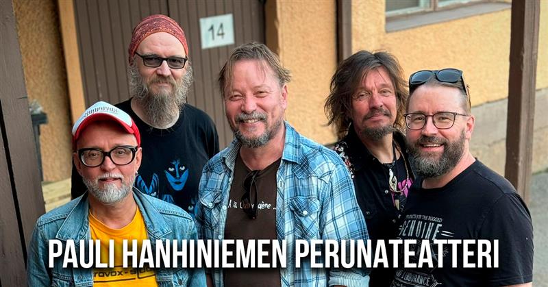 Pauli Hanhiniemen Perunateatteri syyskiertueella Maximiin