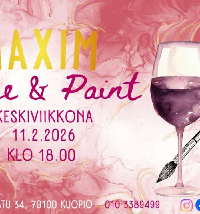 Wine & Paint – Maximissa 11.2.